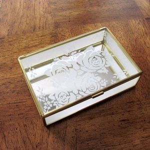 Vanity Gold Mirror Box